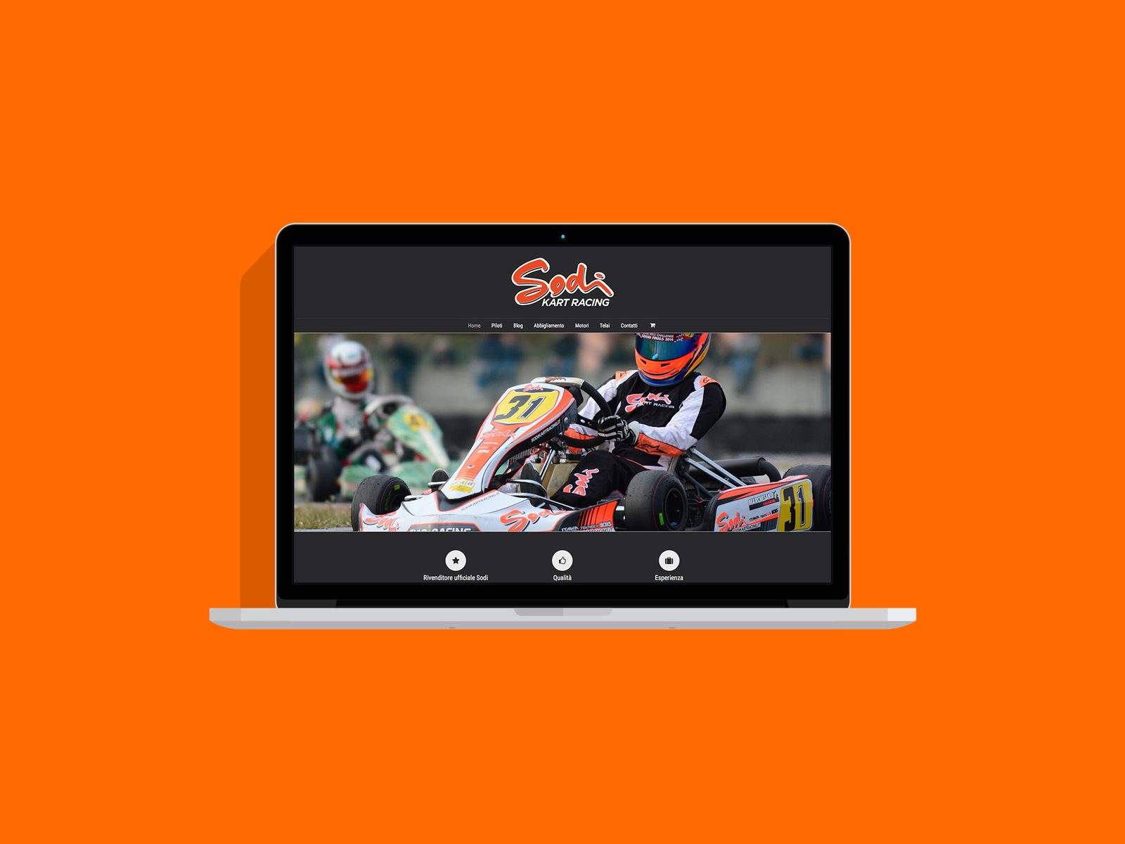 Sodi Kart Racing — website