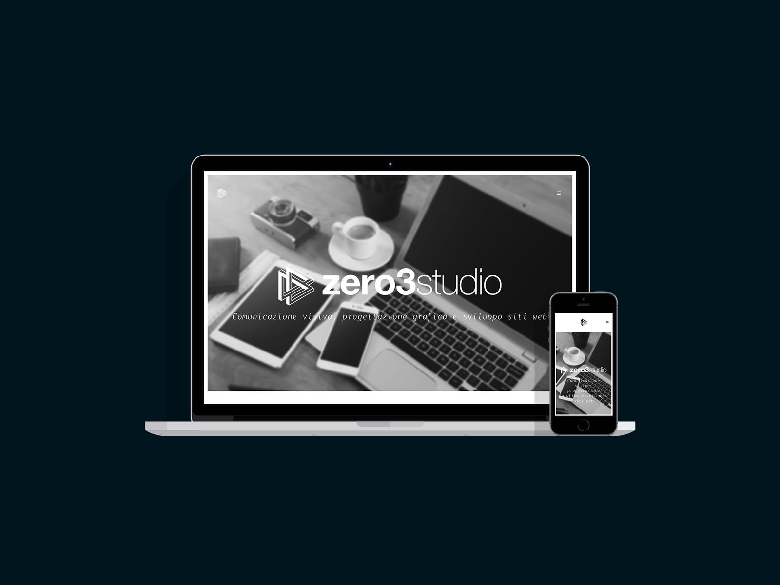 Zero3 Studio — brand and website